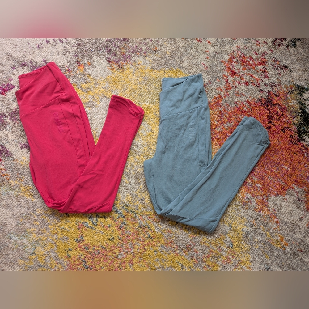 2 Pair Women’s Gymshark Leggings Medium Butter Soft!